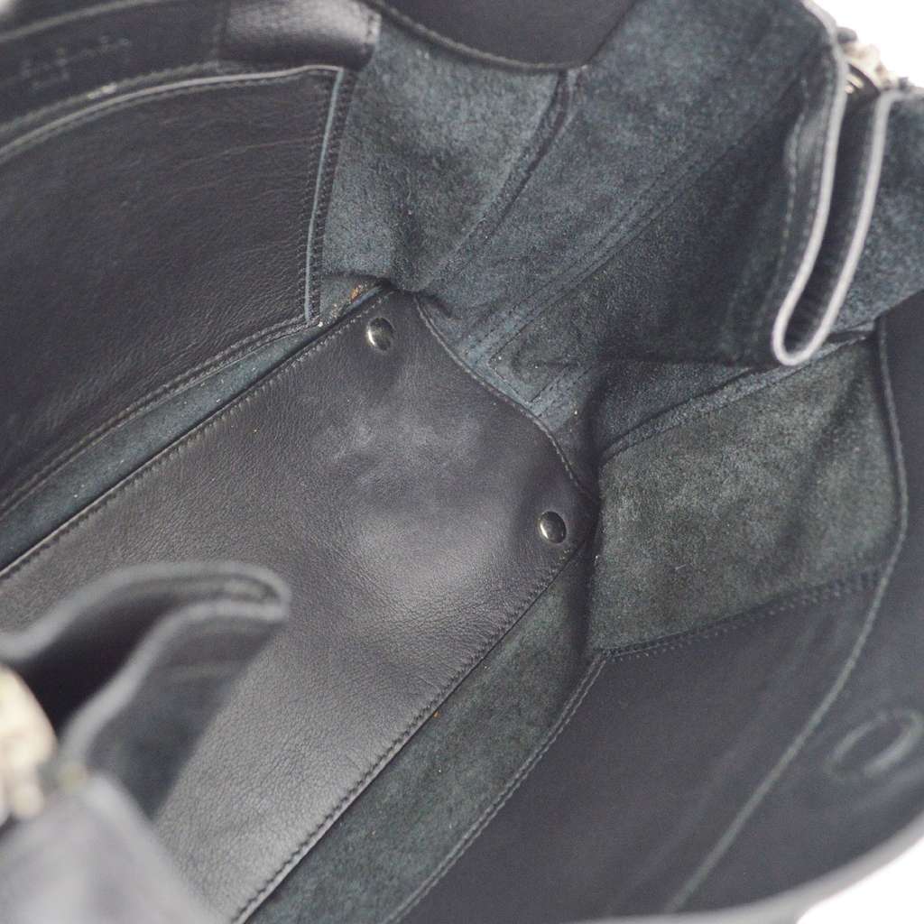 Balenciaga Papier A4 Zip Around Classic Studs Bag Black Leather Good condition - Inside View