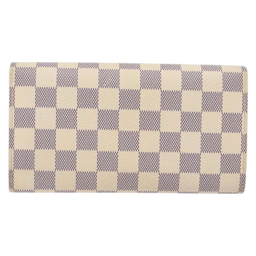Louis Vuitton Porte Tresor International Wallet Beige Canvas Good condition - Back View