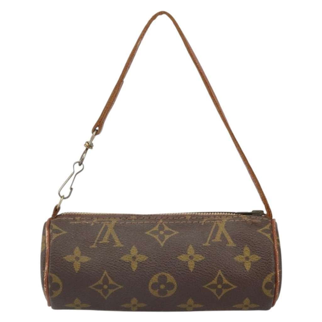 Louis Vuitton Papillon Pochette Brown Canvas Fair condition - Back View