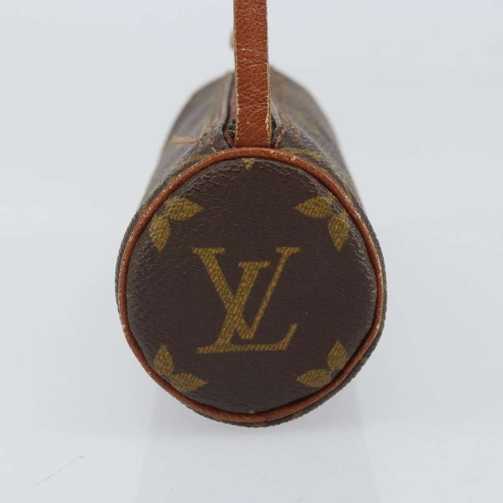 Louis Vuitton Papillon Pochette Brown Canvas Fair condition - Model View