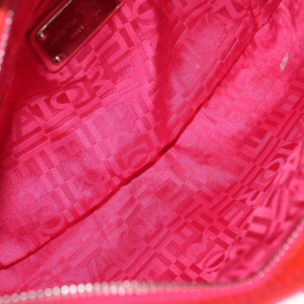 Salvatore Ferragamo Gancini handbag Red Good condition - Box View
