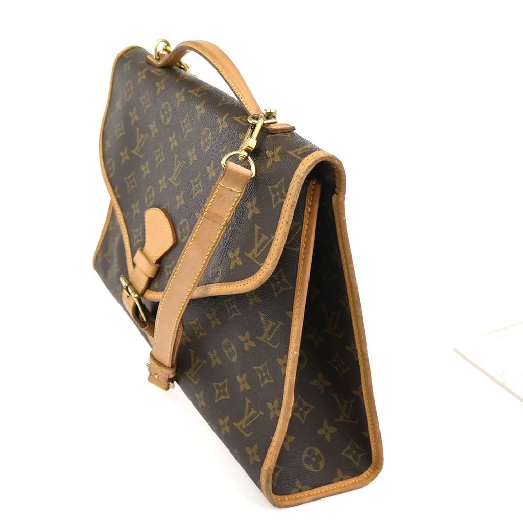 Louis Vuitton Beverly Briefcase Brown Canvas Good condition - Inside View