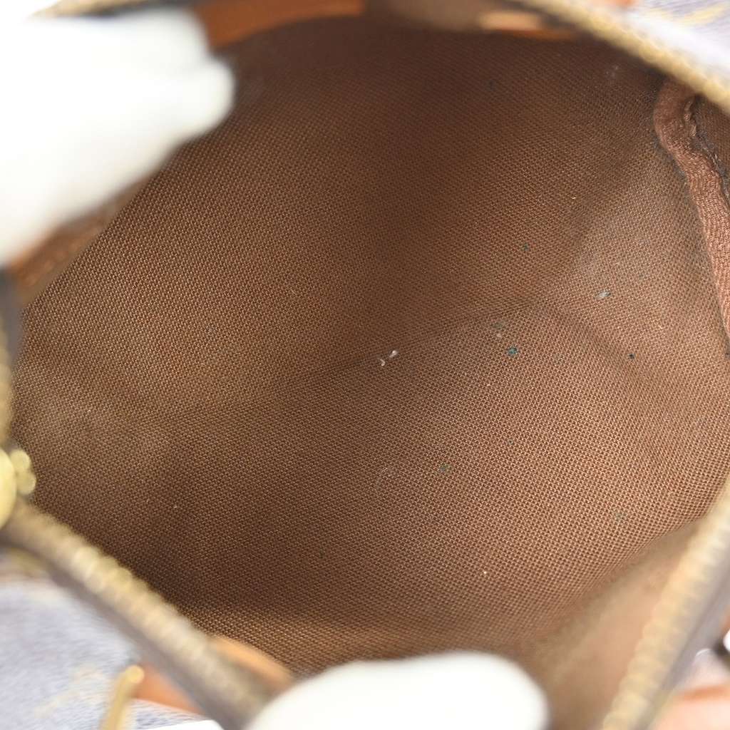 Louis Vuitton Speedy Mini HL Handbag Brown Canvas Fair condition - Inside View