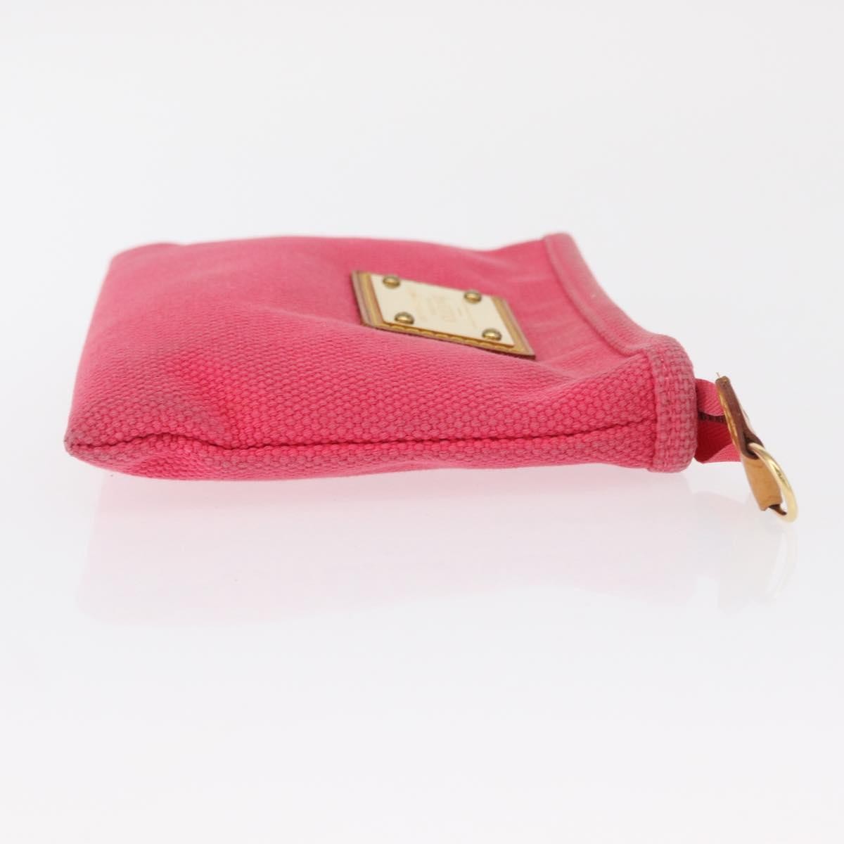 Louis Vuitton Antigua Pouch Pink Canvas Fair condition - Inside View