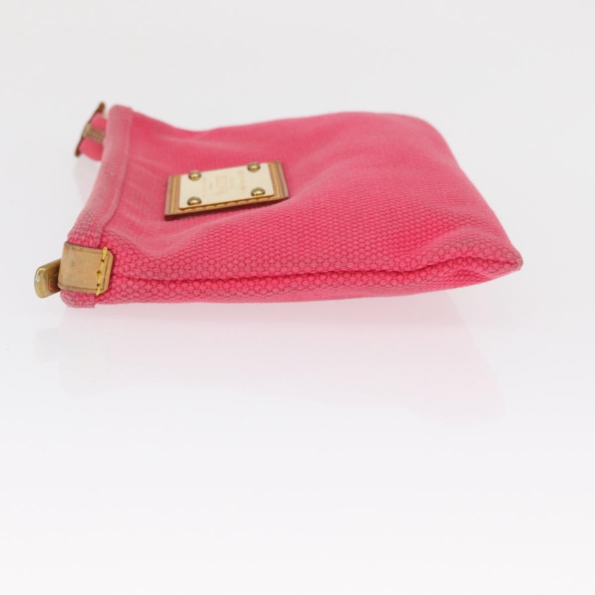 Louis Vuitton Antigua Pouch Pink Canvas Fair condition - Model View