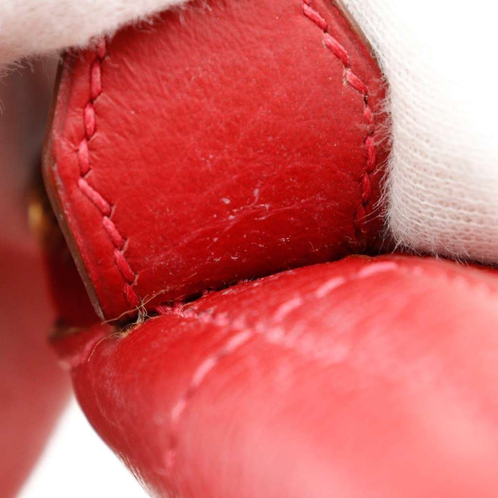 Hermès Bolide Bag Red Leather Good condition - Box View