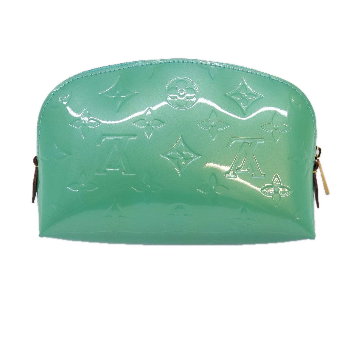 Louis Vuitton Cosmetic Pouch Blue Good condition - Back View