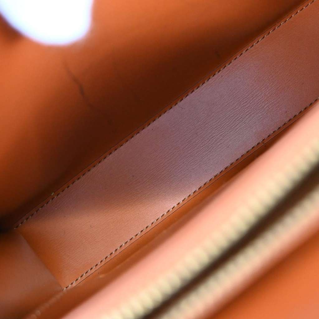 Louis Vuitton Malesherbes Handbag Brown Leather Good condition - Inside View