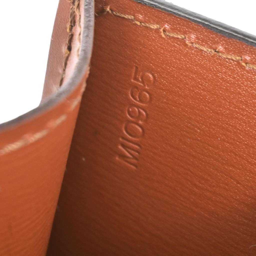 Louis Vuitton Malesherbes Handbag Brown Leather Good condition - Box View