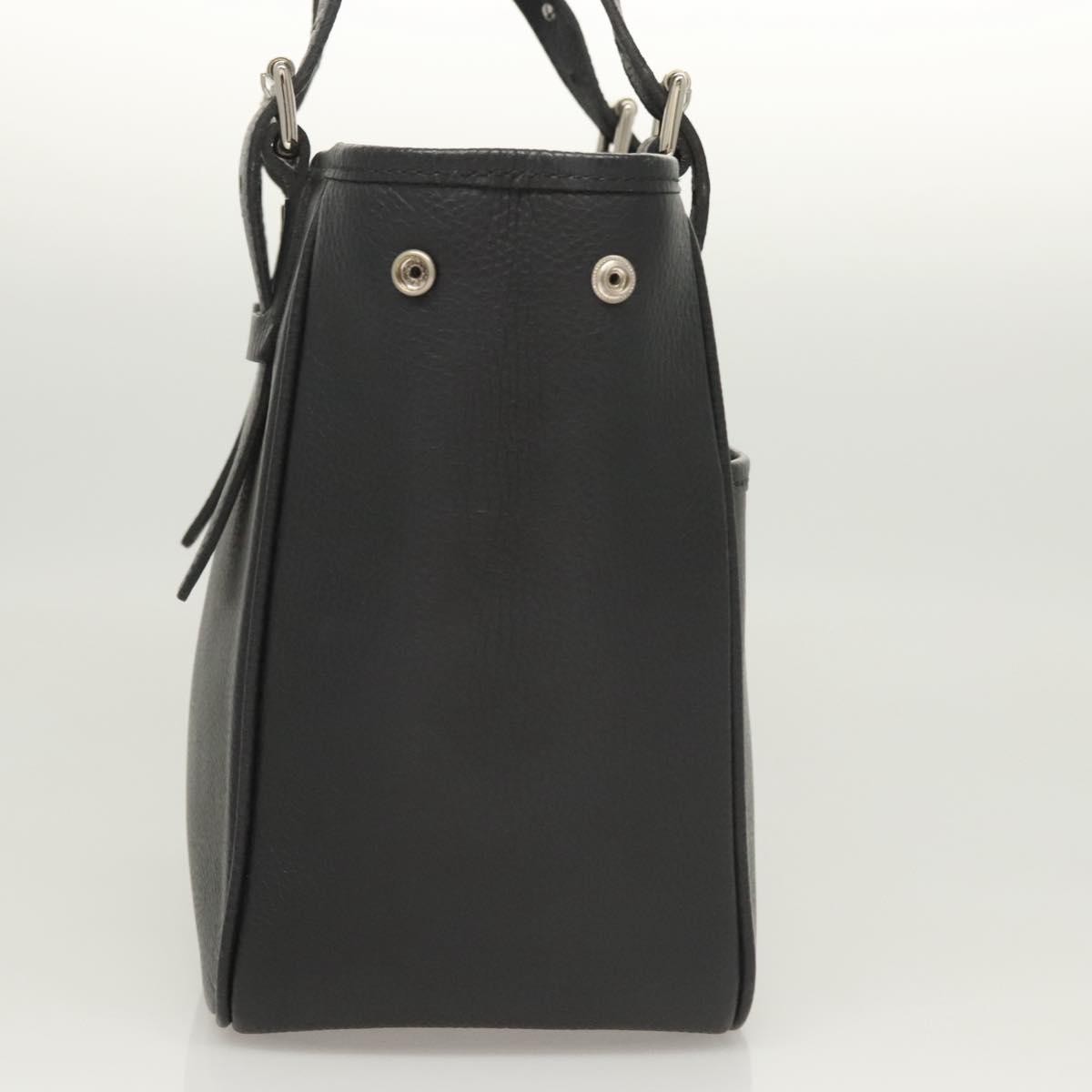 Burberry Vintage Handbag Black Leather Good condition - Model View