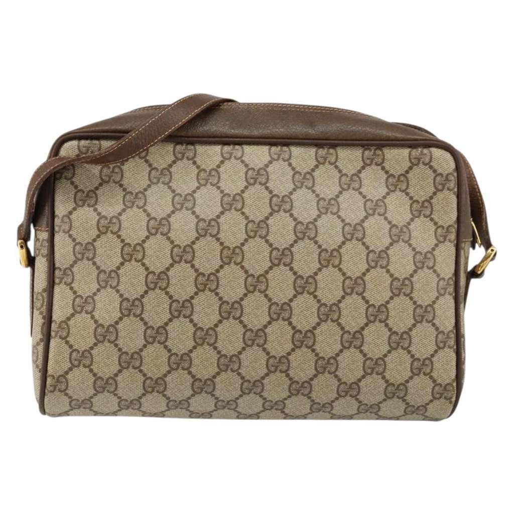 Gucci Vintage Ophidia Shoulder Bag Beige Good condition - Back View