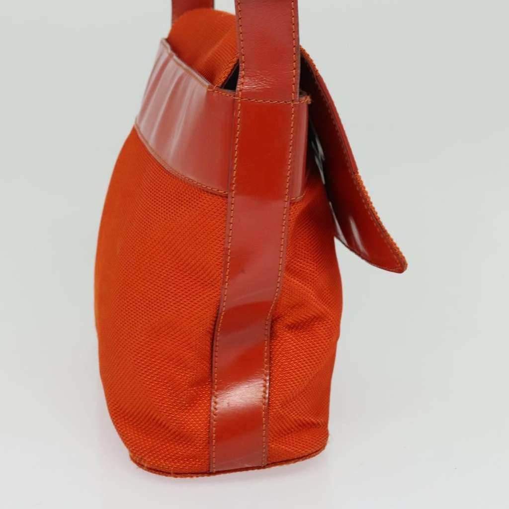 Celine Shoulder Bag Orange Canvas Good condition - Inside View