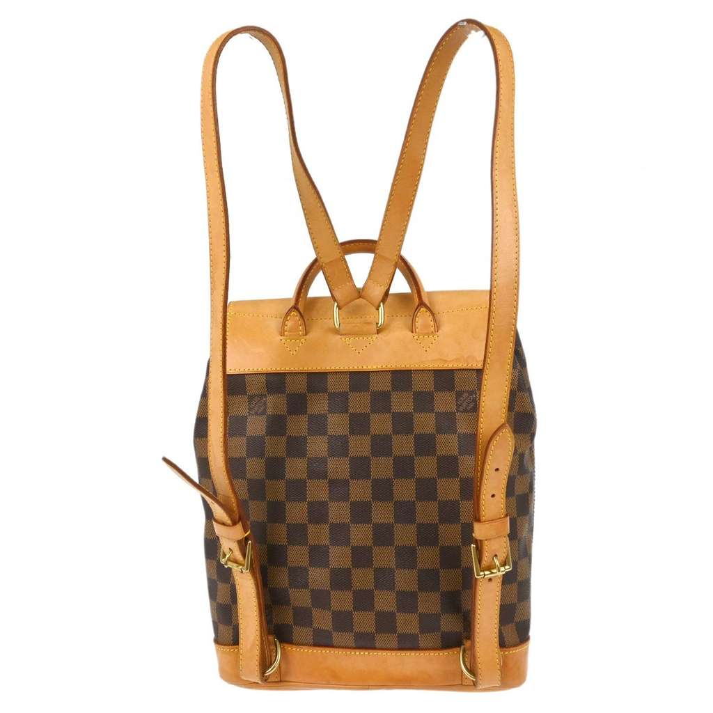 Louis Vuitton Arlequin Backpack Brown Canvas Good condition - Back View
