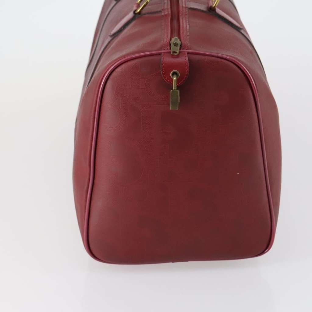 Christian Dior Vintage Trotter Duffle Bag Red Good condition - Model View