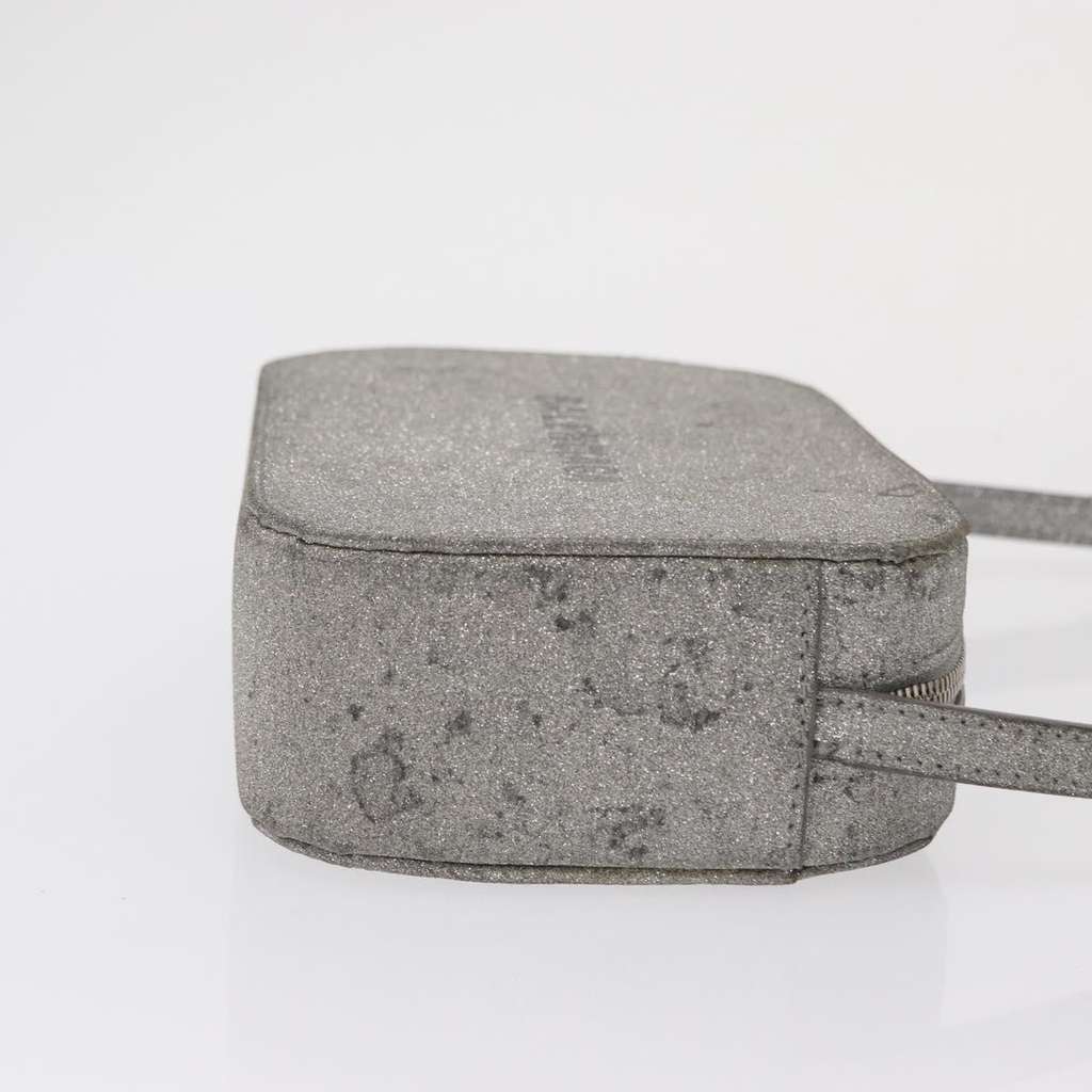 Balenciaga Everyday Camera Bag Silver Leather Fair condition - Inside View