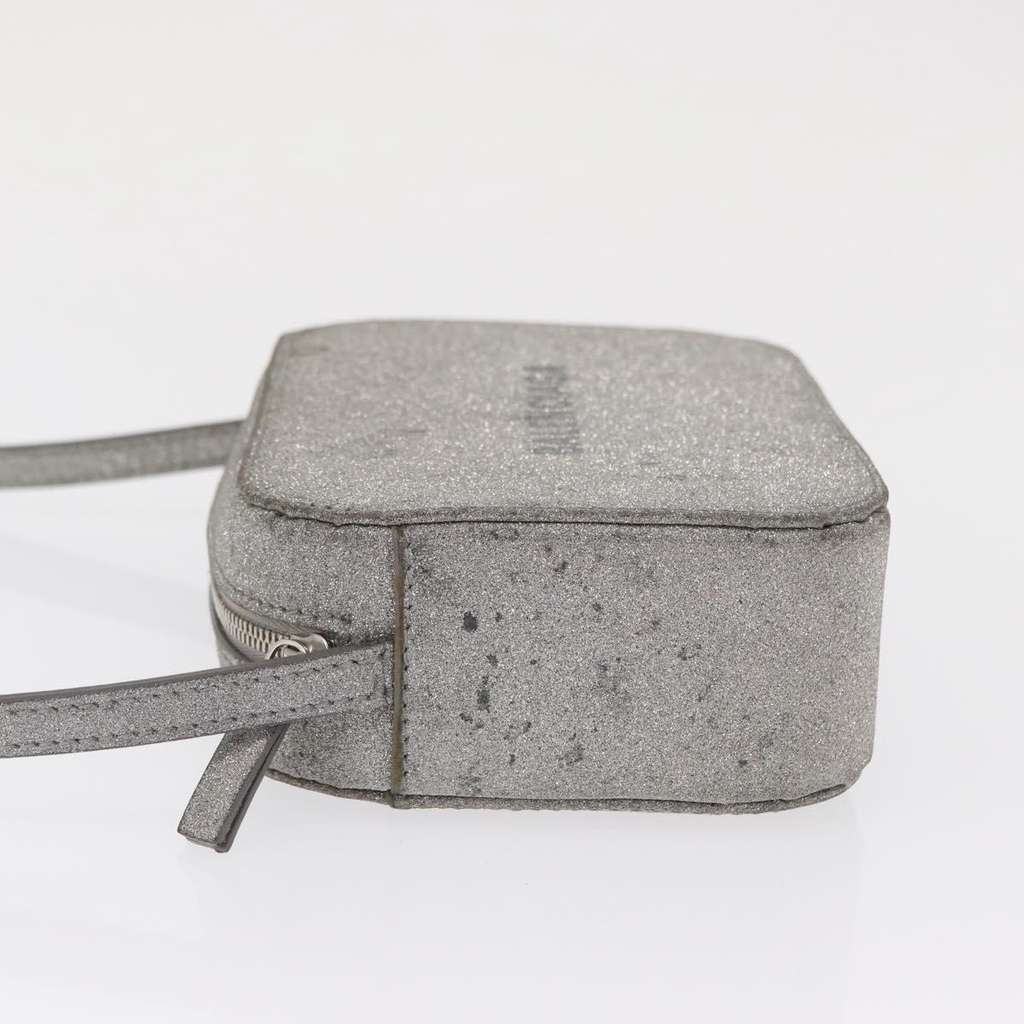 Balenciaga Everyday Camera Bag Silver Leather Fair condition - Model View