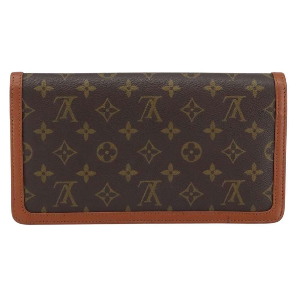 Louis Vuitton Dame Pochette Brown Canvas Good condition - Back View