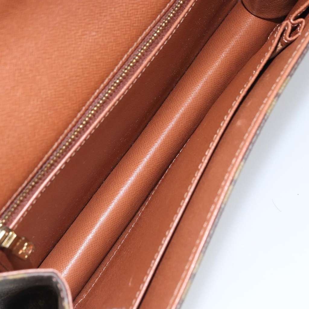 Louis Vuitton Dame Pochette Brown Canvas Good condition - Box View