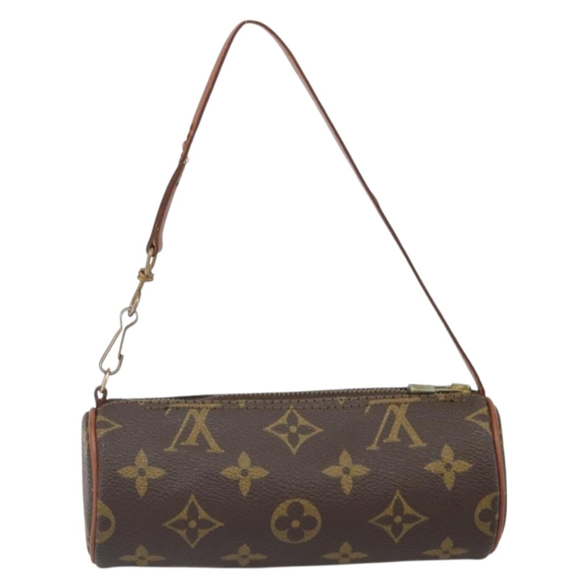 Louis Vuitton Papillon Pochette Brown Canvas Good condition - Back View