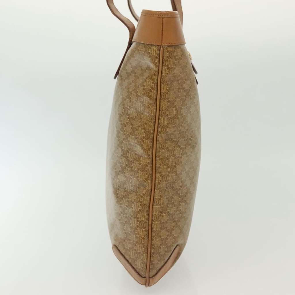 Celine Vintage Macadam Shopper Tote Beige Good condition - Model View