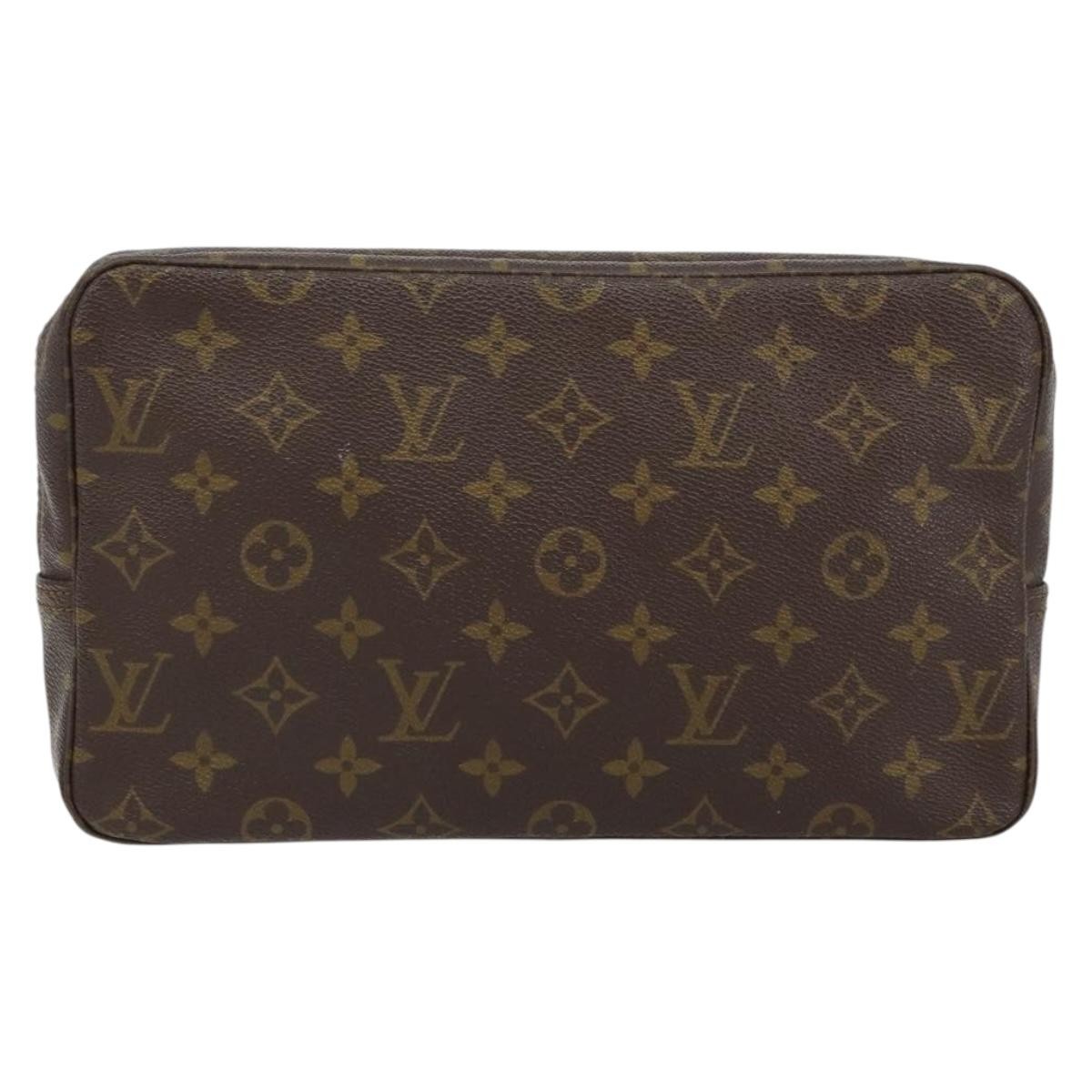 Louis Vuitton Trousse Toilette Brown Canvas Good condition - Back View