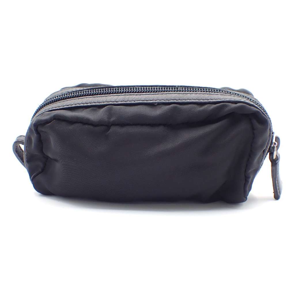 Prada Padded Zip Belt Bag Black Good condition - Back View