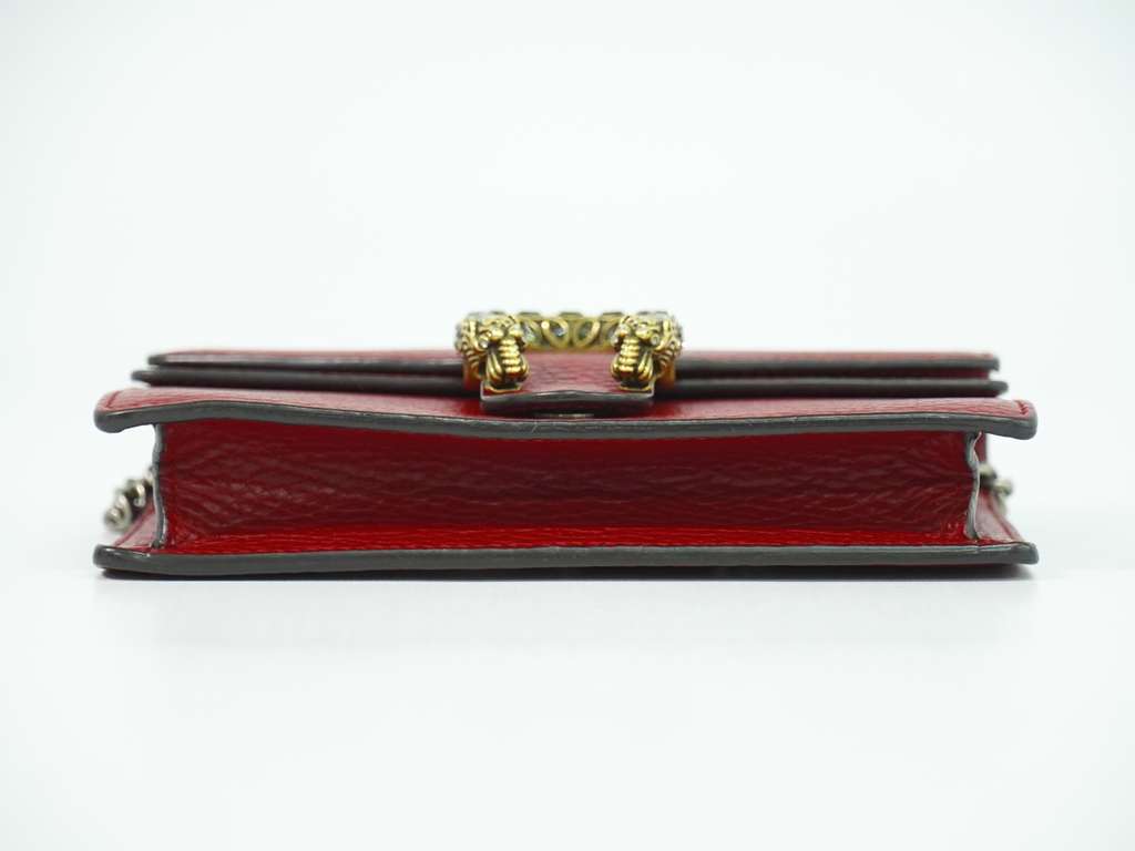 Gucci Dionysus Bag Red Leather Good condition - Model View