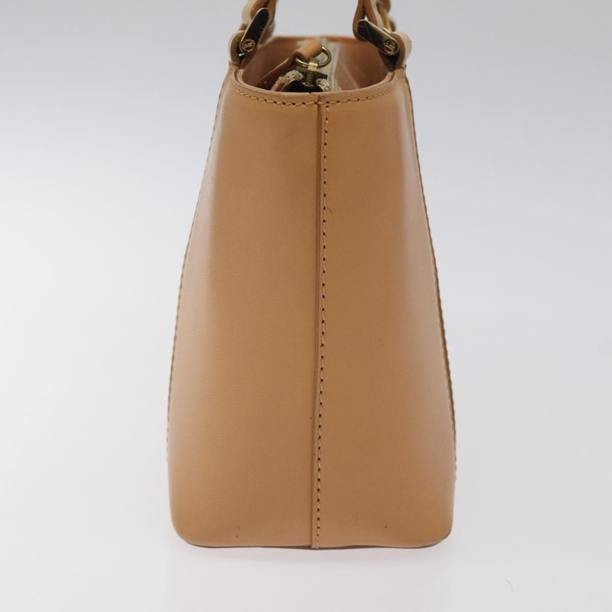 Burberry Vintage Handbag Beige Leather Good condition - Inside View