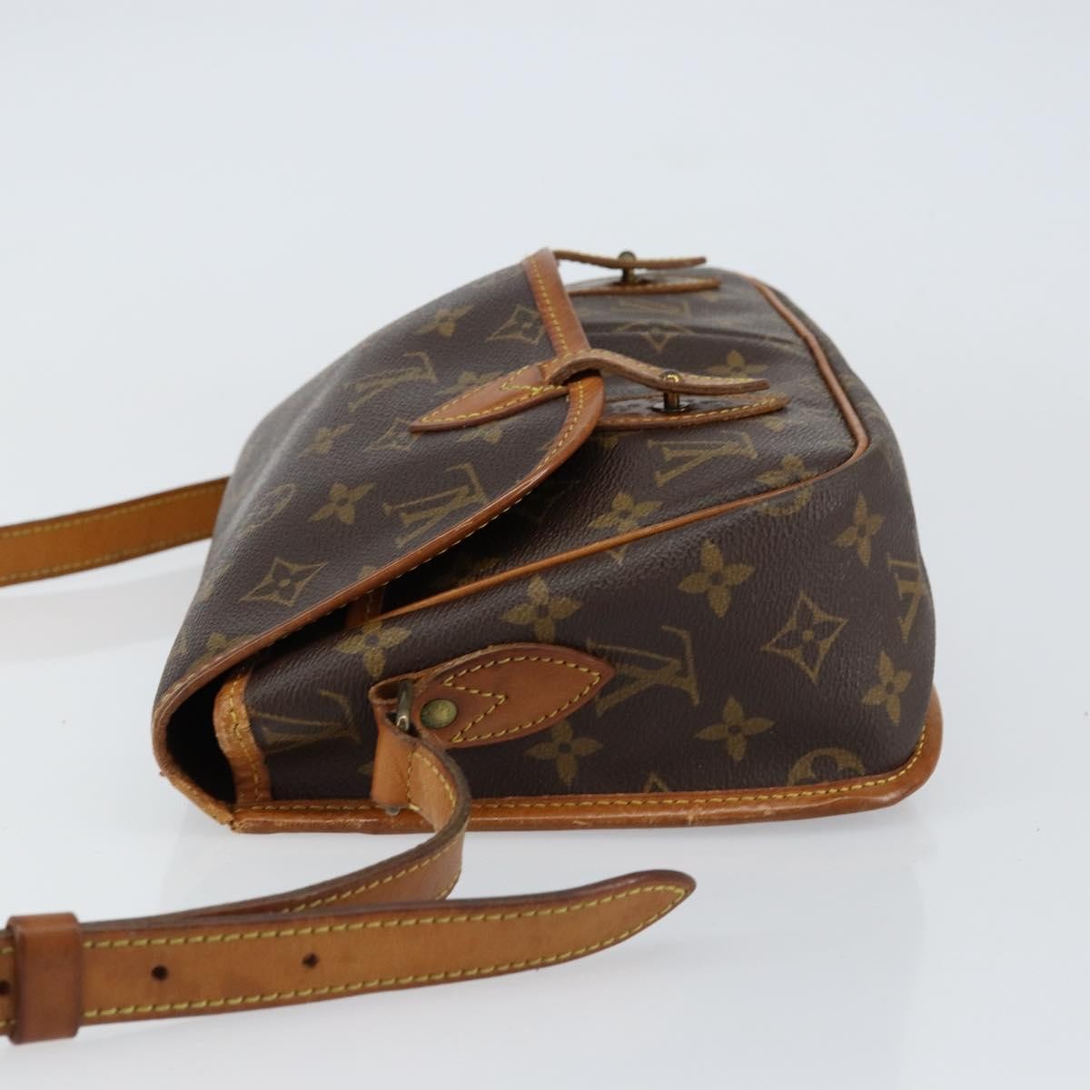Louis Vuitton Sac Gibeciere Messenger Bag Brown Canvas Good condition - Model View