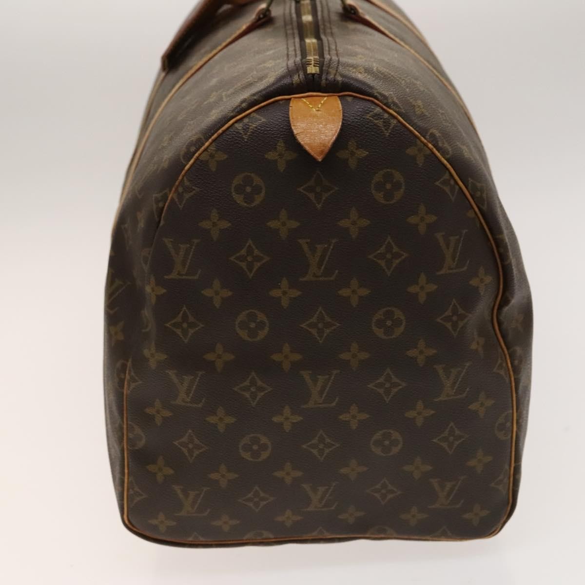 Louis Vuitton Keepall Bag Brown Canvas Fair condition - Inside View