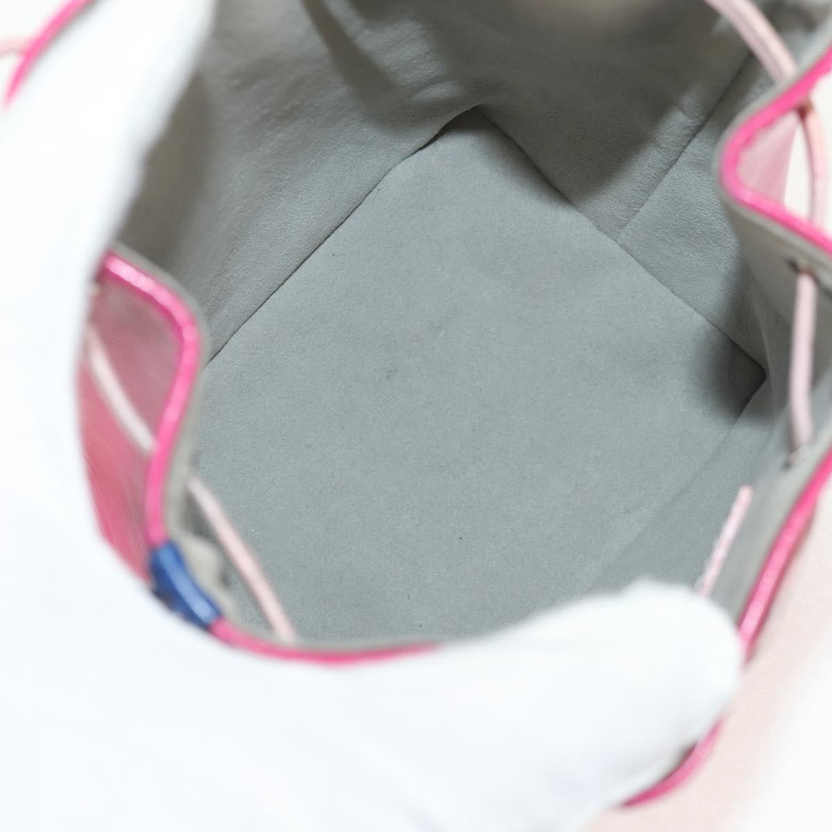 Louis Vuitton Tricolor Noe Handbag Pink Leather Good condition - Box View