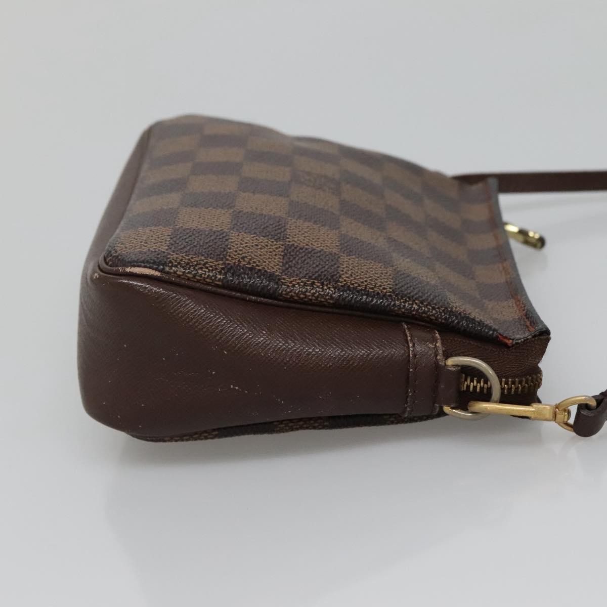 Louis Vuitton Trousse Make Up Bag Brown Canvas Good condition - Model View