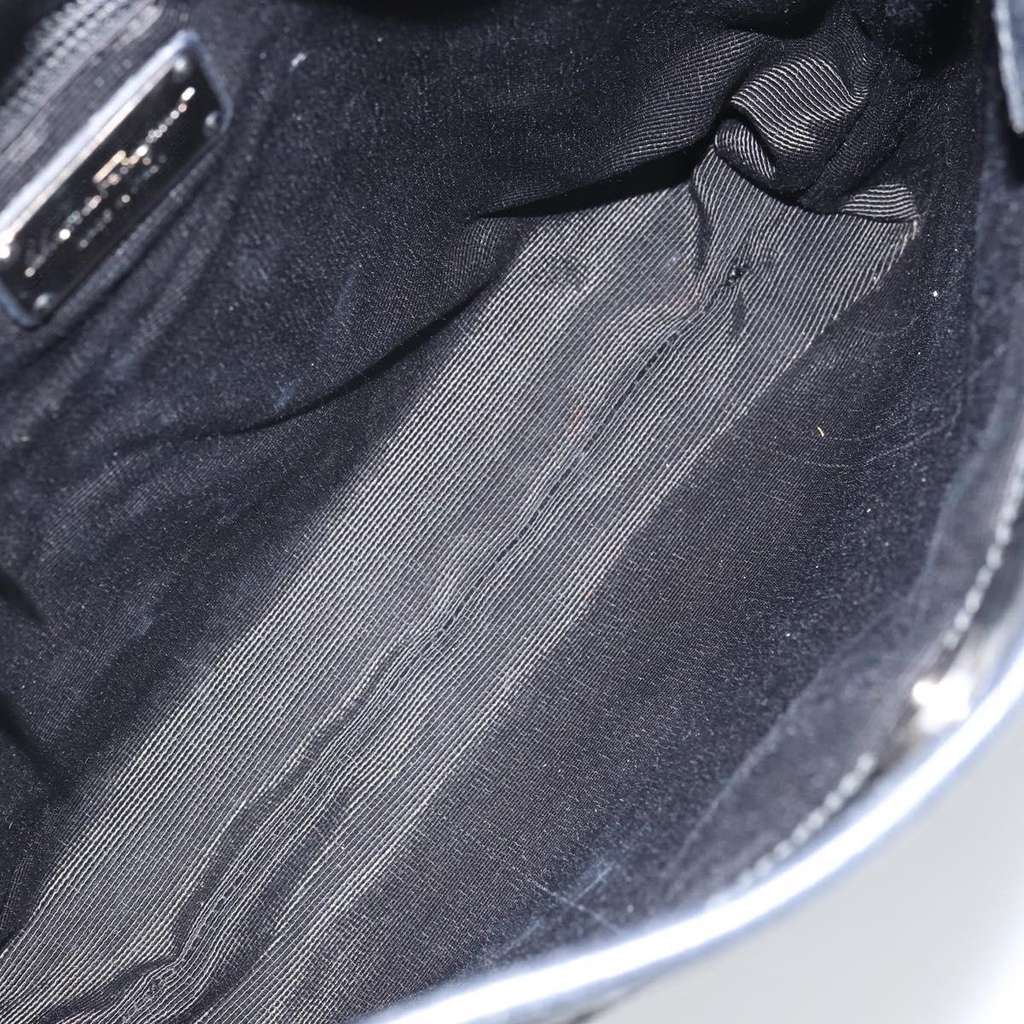 Salvatore Ferragamo Gancini Shoulder Bag Black Good condition - Box View