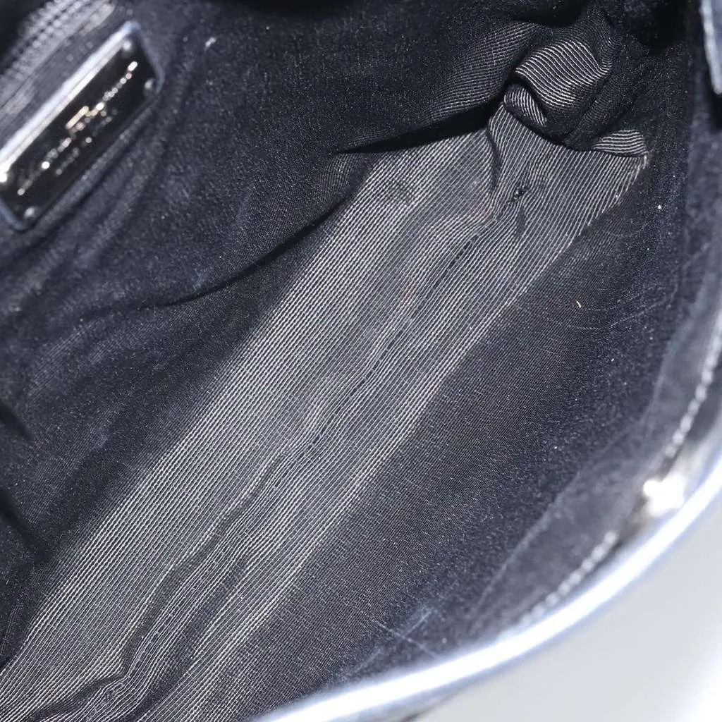 Salvatore Ferragamo Gancini Shoulder Bag Black Good - Box View