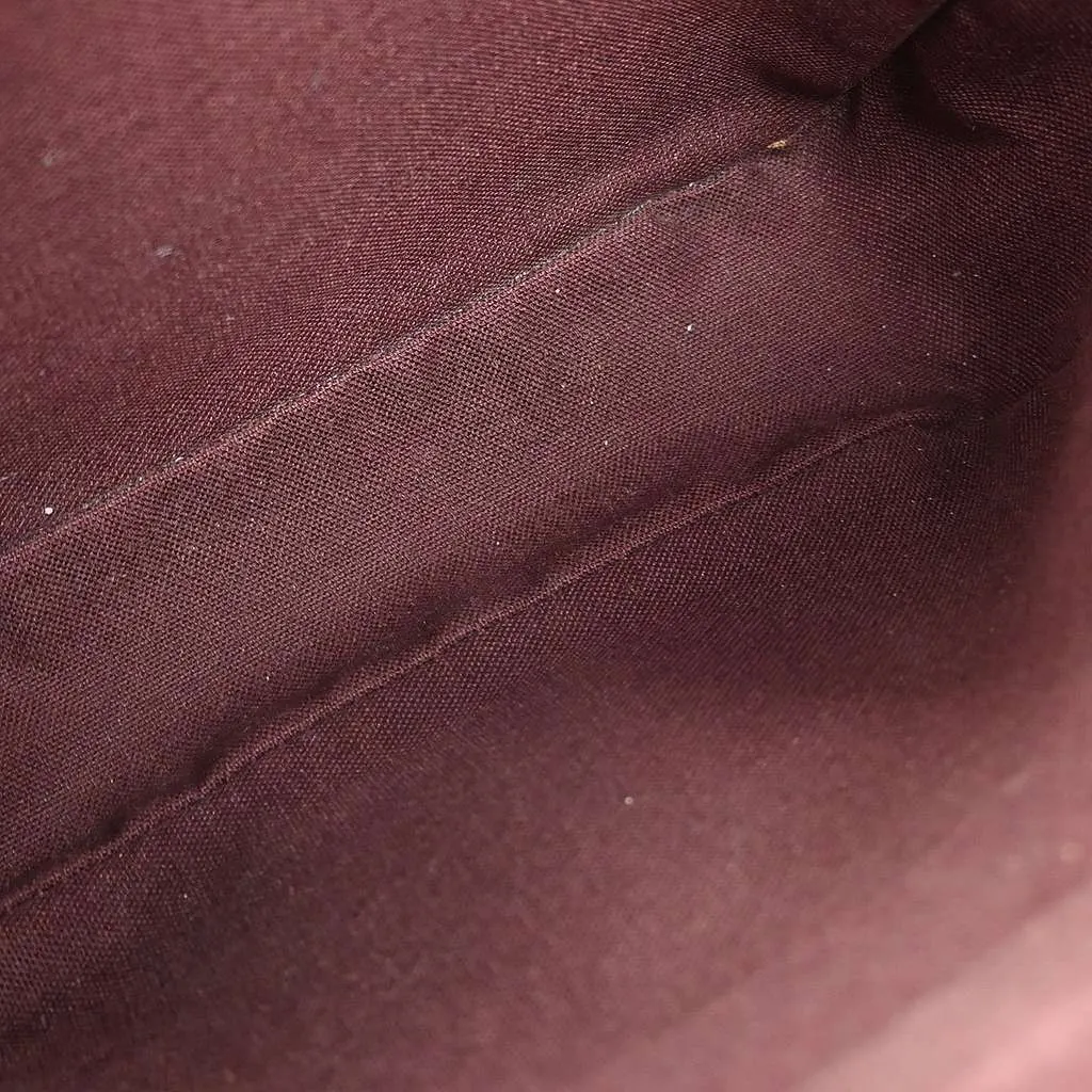 Louis Vuitton Bass Messenger Bag Brown Canvas Good - Inside View