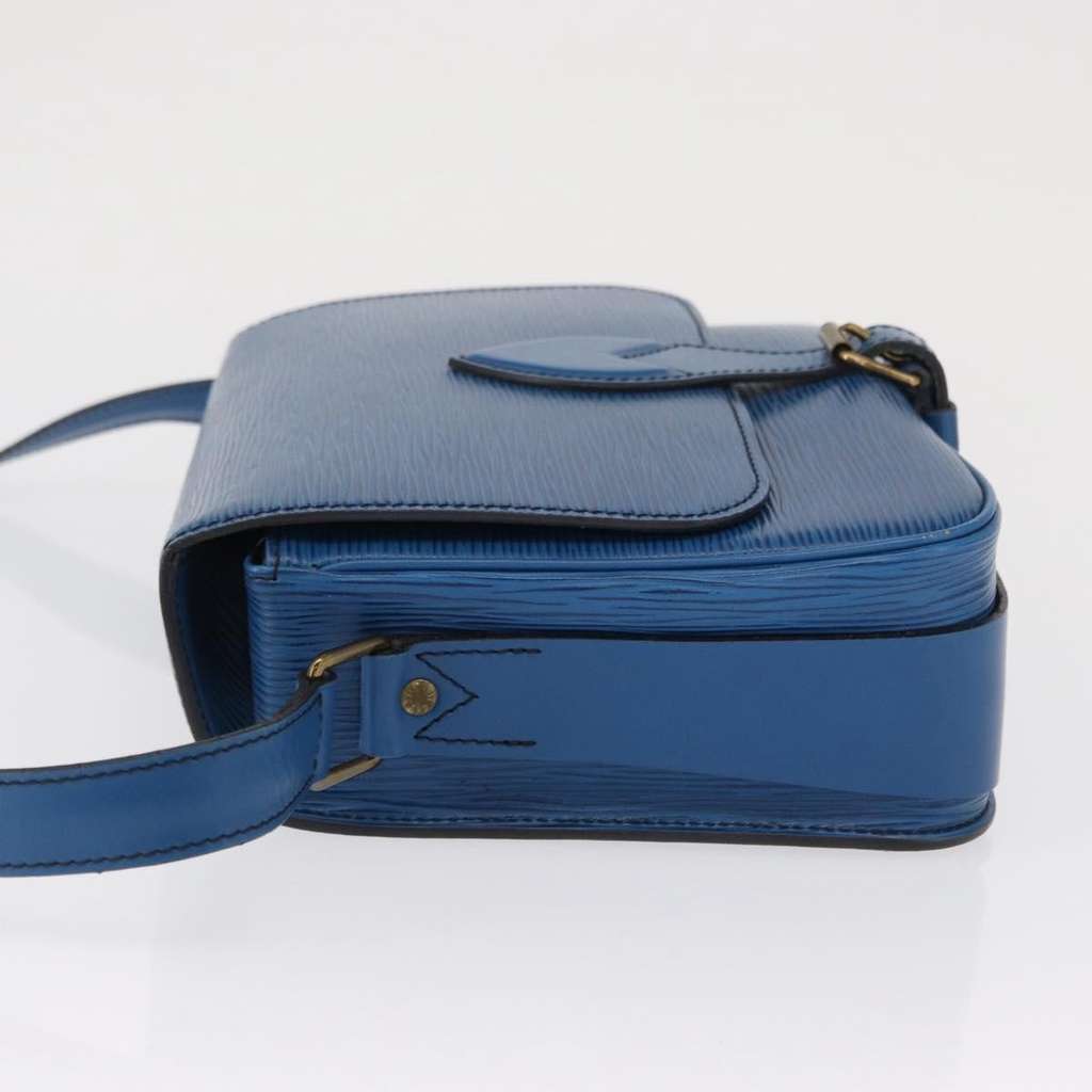 Louis Vuitton Cartouchiere Handbag Blue Leather Good condition - Model View