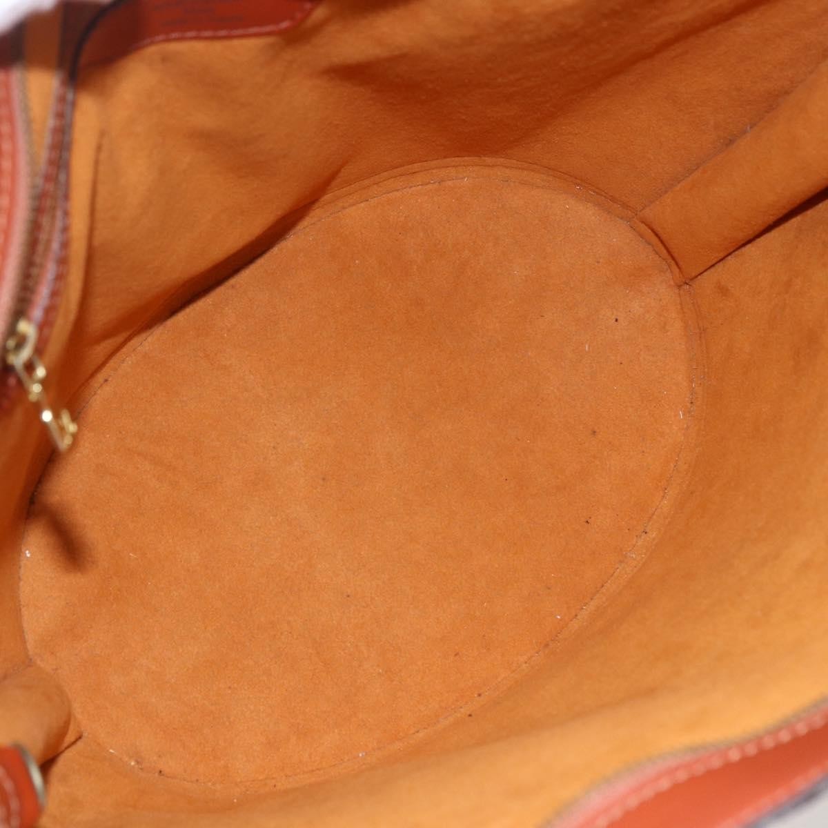 Louis Vuitton Saint Jacques Handbag Brown Leather Good condition - Box View