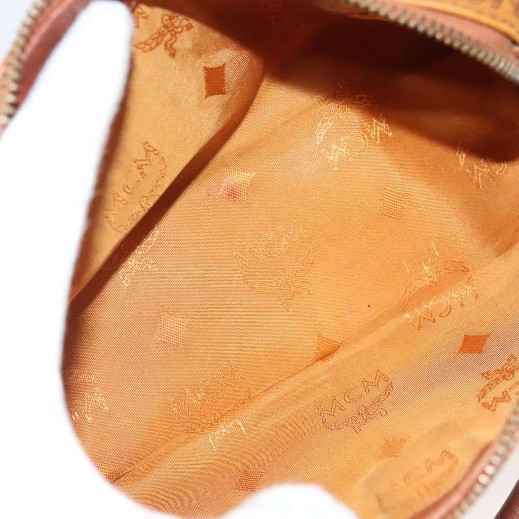 Mcm Visetos logogramme Handbag Brown Good condition - Box View