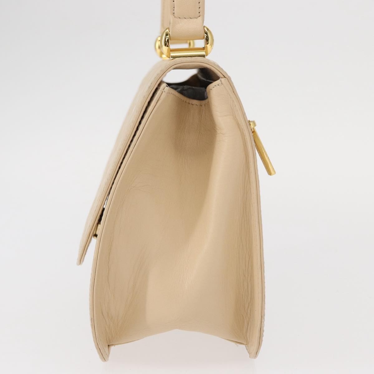 Balenciaga Vintage handbag Beige Leather Fair condition - Inside View