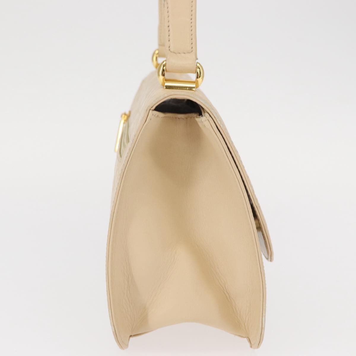 Balenciaga Vintage handbag Beige Leather Fair condition - Model View