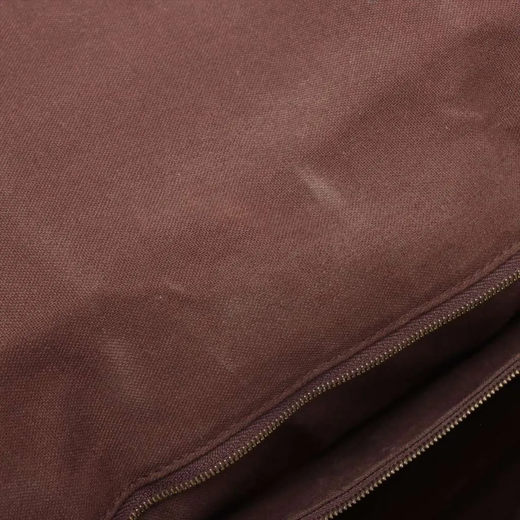 Louis Vuitton Menilmontant Handbag Brown Canvas Good - Inside View