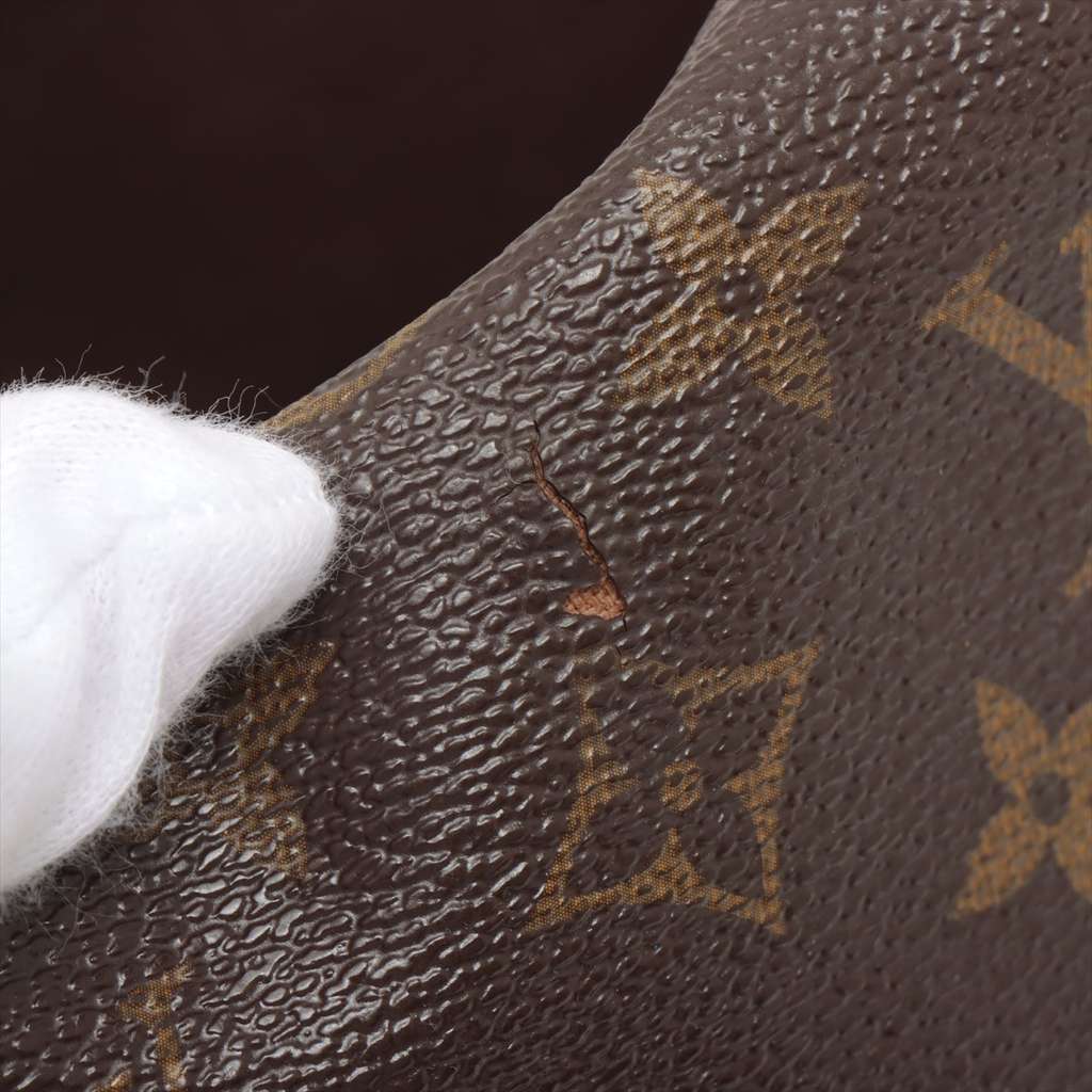 Louis Vuitton Menilmontant Handbag Brown Canvas Good condition - Model View