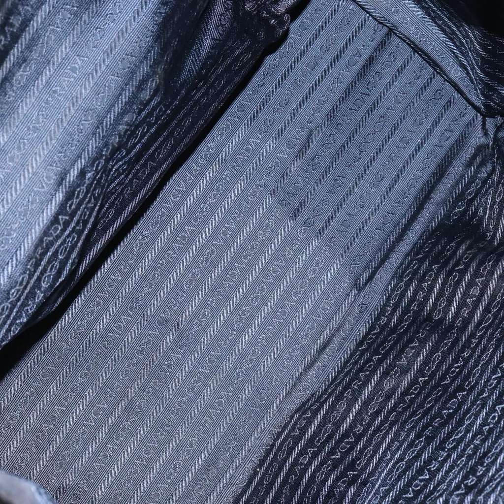 Prada Metal Handles Tote Black Good condition - Box View