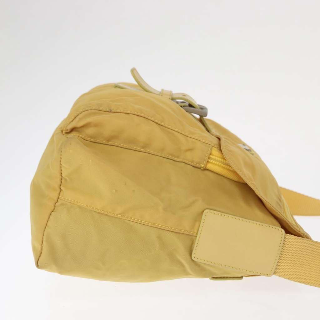 Prada Buckle Messenger Bag Yellow Good condition - Inside View