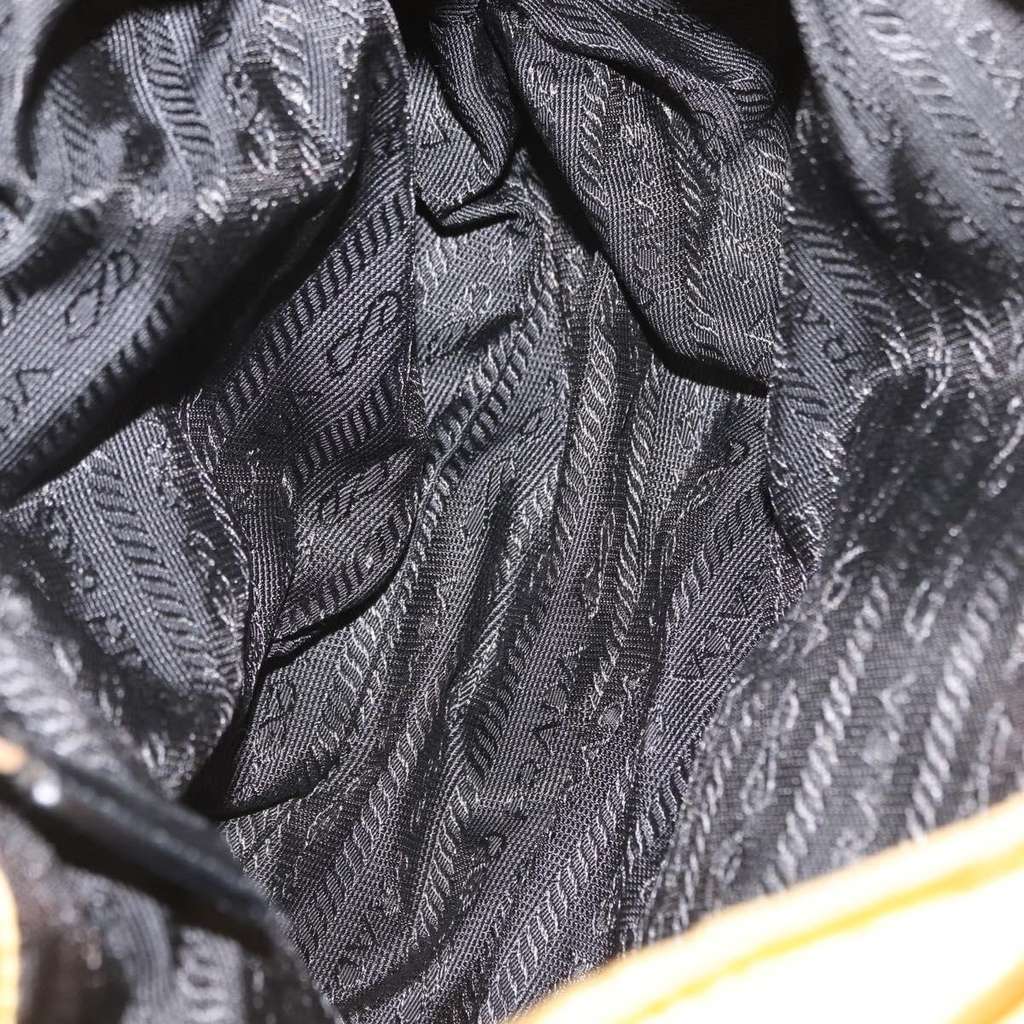 Prada Buckle Messenger Bag Yellow Good condition - Box View