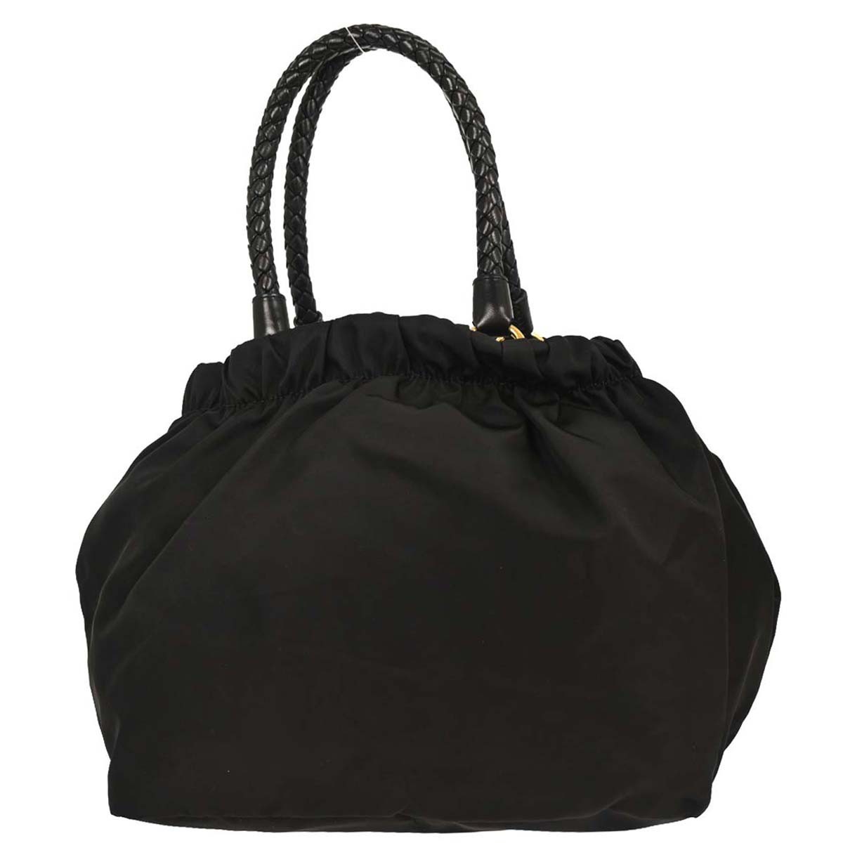 Prada Convertible Bow Tote Black Good condition - Back View