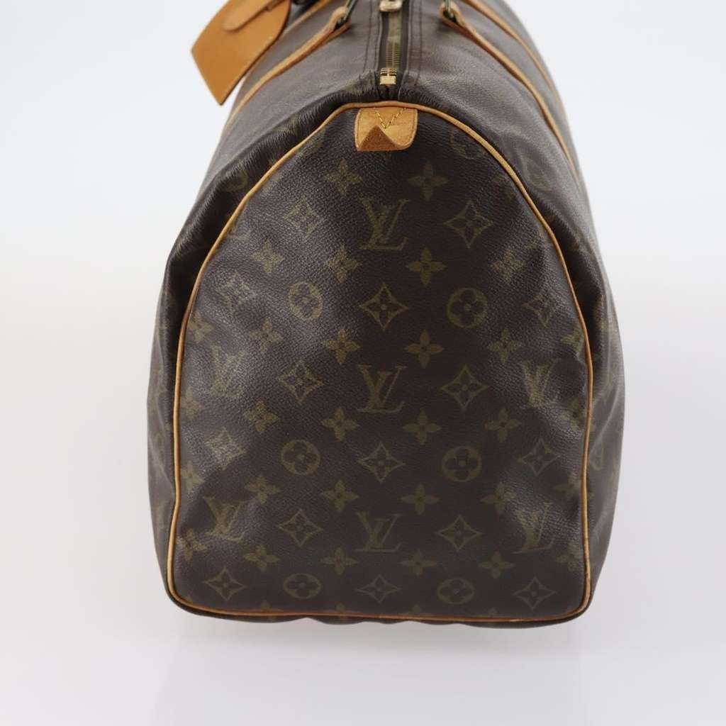 Louis Vuitton Keepall Bag Brown Canvas Fair condition - Inside View