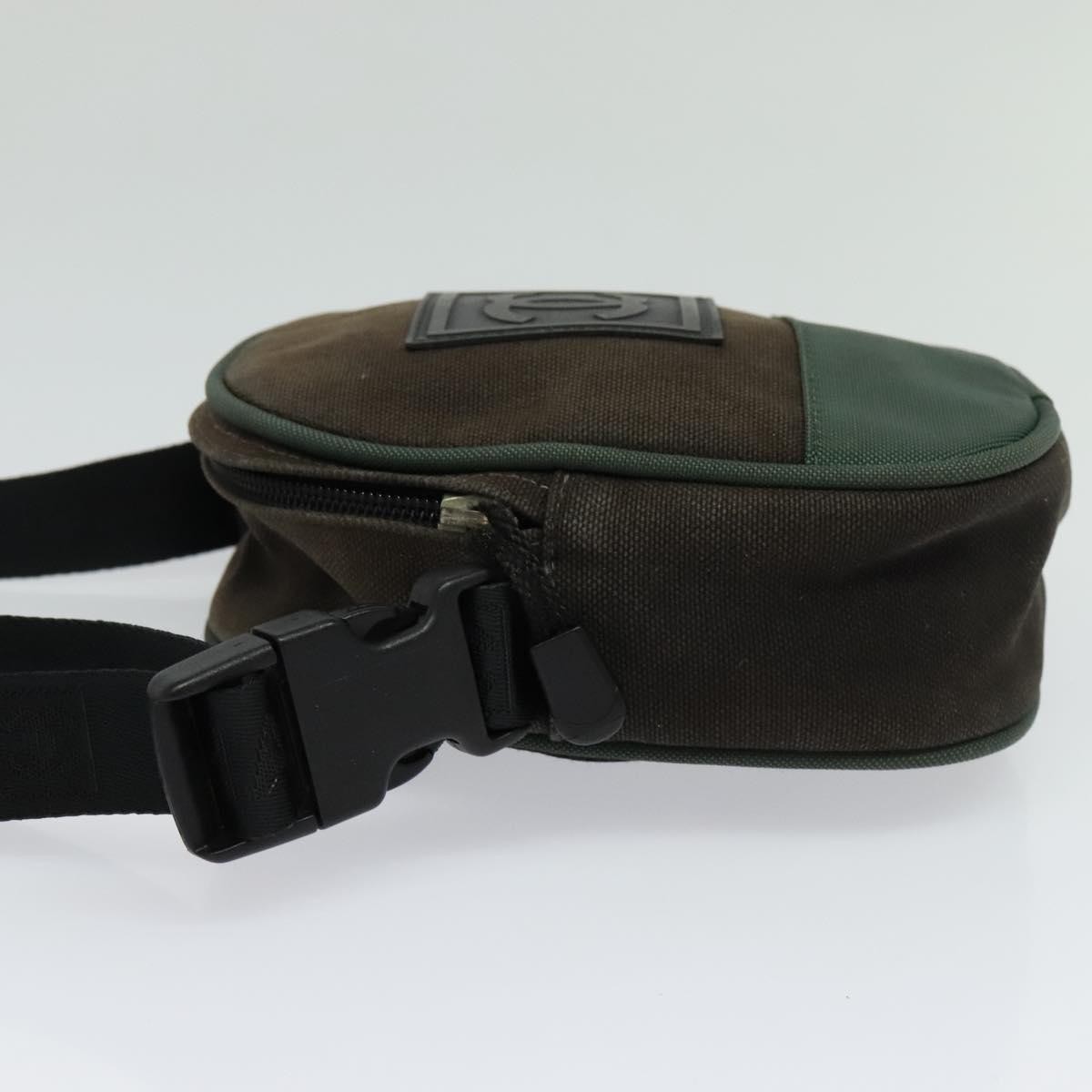 Chanel Sport Line Crossbody Bag Brown Canvas Fair condition - Inside View