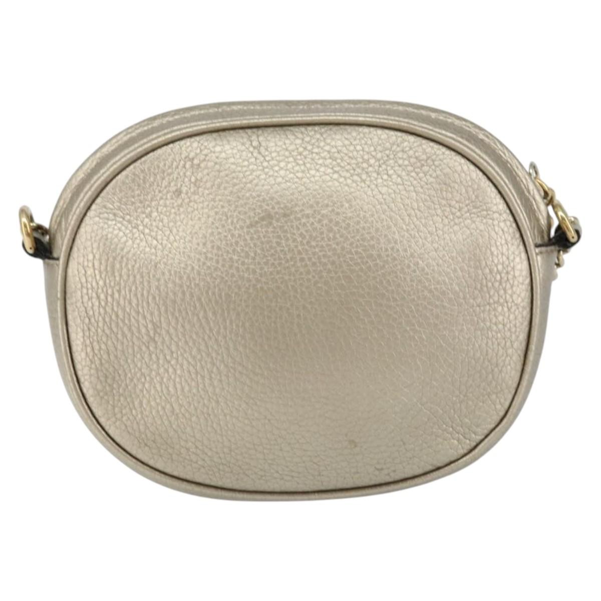 Gucci Soho Chain Bag Gold Leather Good condition - Back View