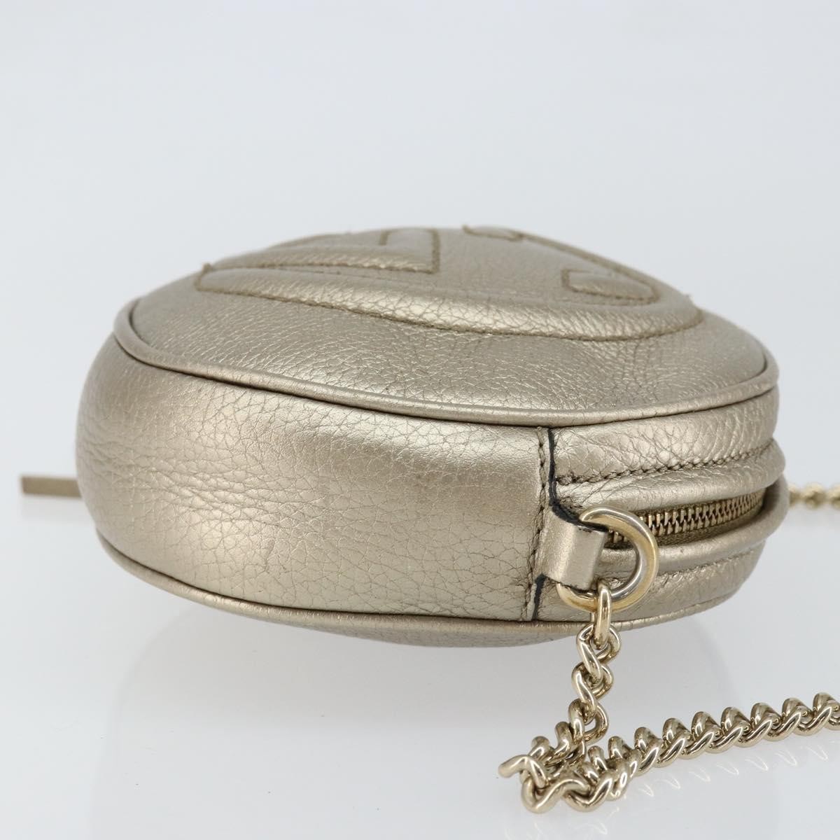 Gucci Soho Chain Bag Gold Leather Good condition - Inside View